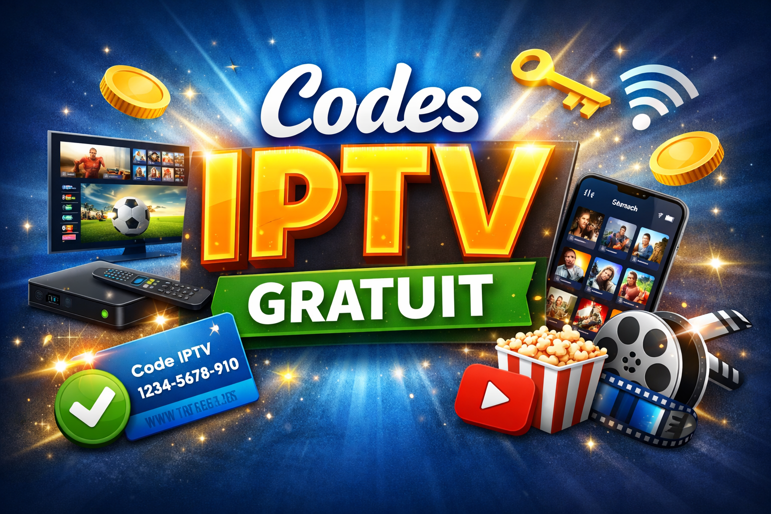 Codes iptv gratuit